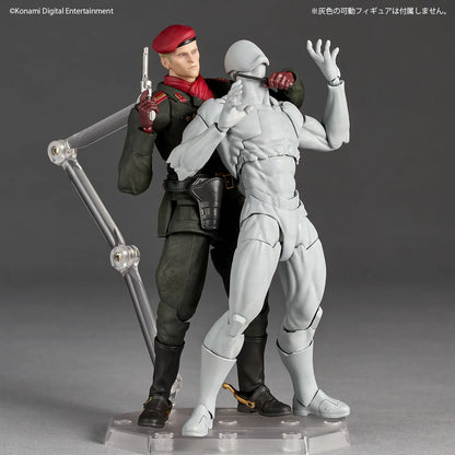 KAIYODO - METAL GEAR SOLID REVOLTECH .Y. METAL GEAR SOLID DELTA SNAKE EATER OCELOT ACTION FIGURE 16.5 cm