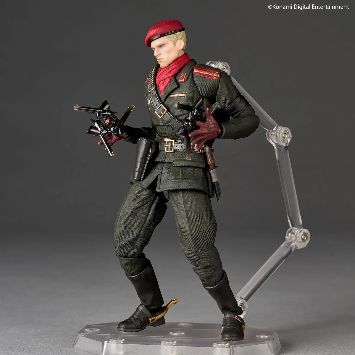 KAIYODO - METAL GEAR SOLID REVOLTECH .Y. METAL GEAR SOLID DELTA SNAKE EATER OCELOT ACTION FIGURE 16.5 cm