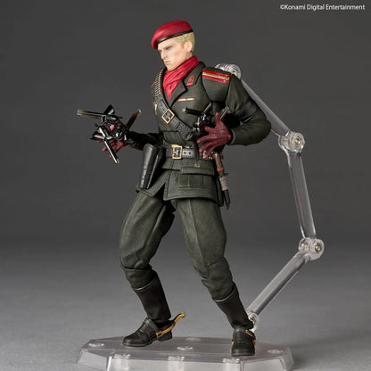 KAIYODO - METAL GEAR SOLID REVOLTECH .Y. METAL GEAR SOLID DELTA SNAKE EATER OCELOT ACTION FIGURE 16.5 cm