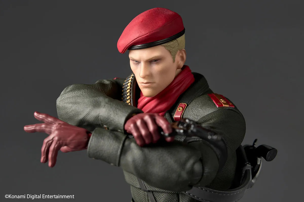 KAIYODO - METAL GEAR SOLID REVOLTECH .Y. METAL GEAR SOLID DELTA SNAKE EATER OCELOT ACTION FIGURE 16.5 cm
