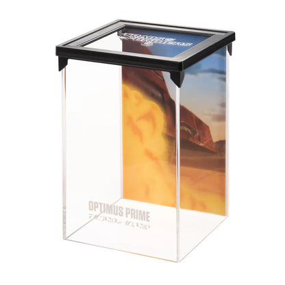 NOBLE COLLECTIONS OPTIMUS & PRIME - TRANSFORMERS DIORAMA 17 cm