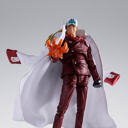 BANDAI AKAINU - ONE PIECE S.H.FIGUARTS SAKAZUKI () MARINEFORD ACTION FIGURE 20 cm