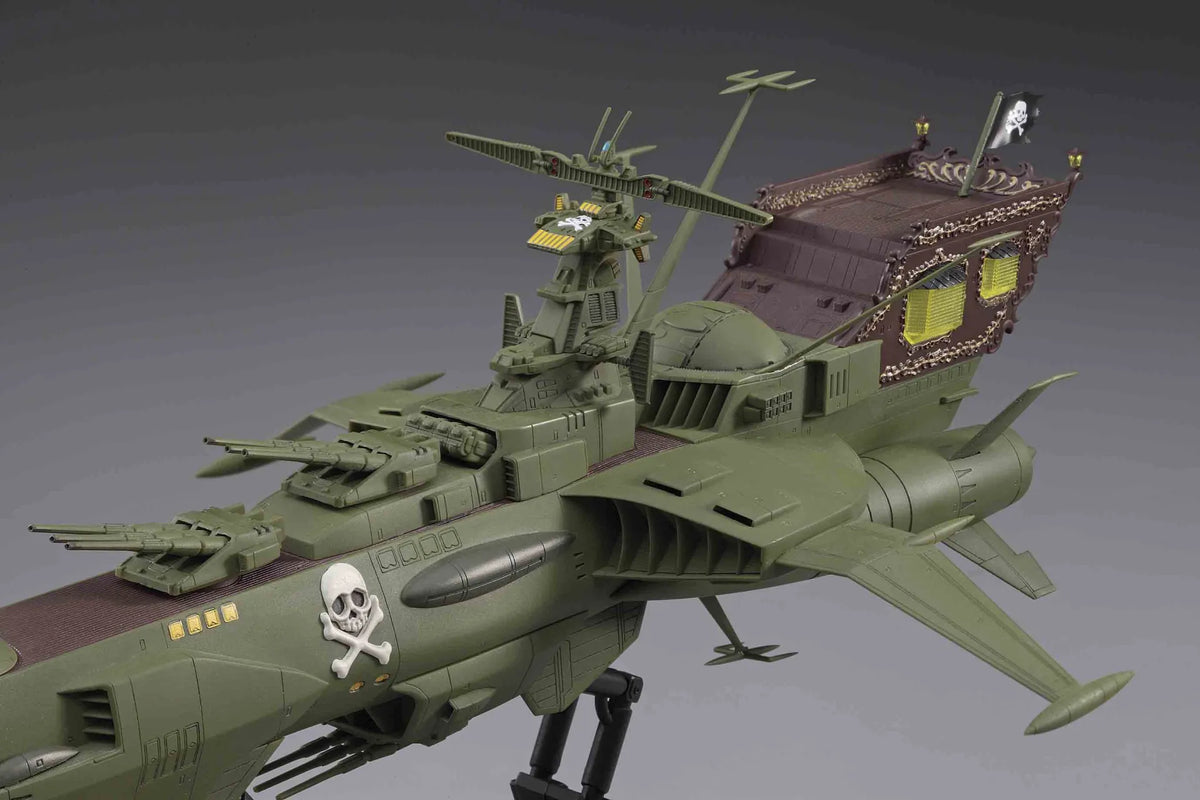 HASEGAWA CAPTAIN HARLOCK SPACE PIRATE BATTLESHIP ARCADIA LTD ED 1/1500 MODEL KIT 36 cm LIMITED EDITION