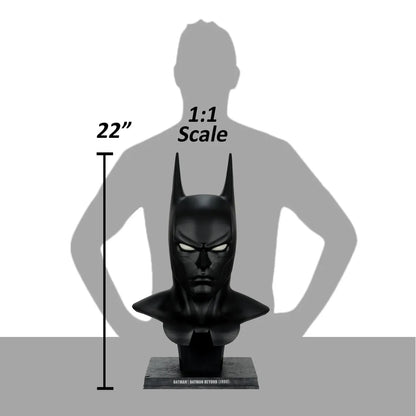 MCFARLANE TOYS 25 BATMAN - DC DIRECT BEYOND COWL 1:1 SCALE REPLICA 55 cm