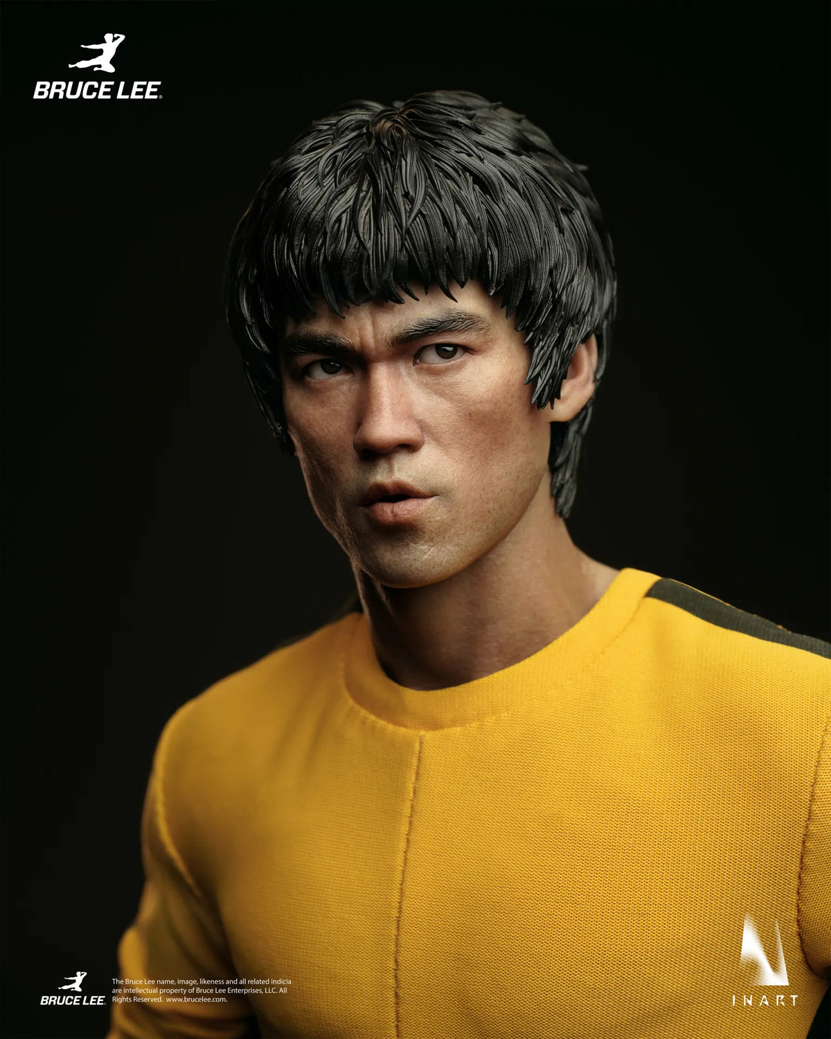 INART - BRUCE LEE BRUCE LEE (YELLOW JUMPSUIT) COLLECTIBLE 1/6 ACTION FIGURE 27.5 cm
