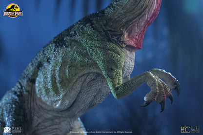 ELITE CREATURE COLLECTIBLES - JURASSIC PARK JURASSIC PARK DILOPHOSAURUS SCALE MAQUETTE 1/3 STATUA 62 cm