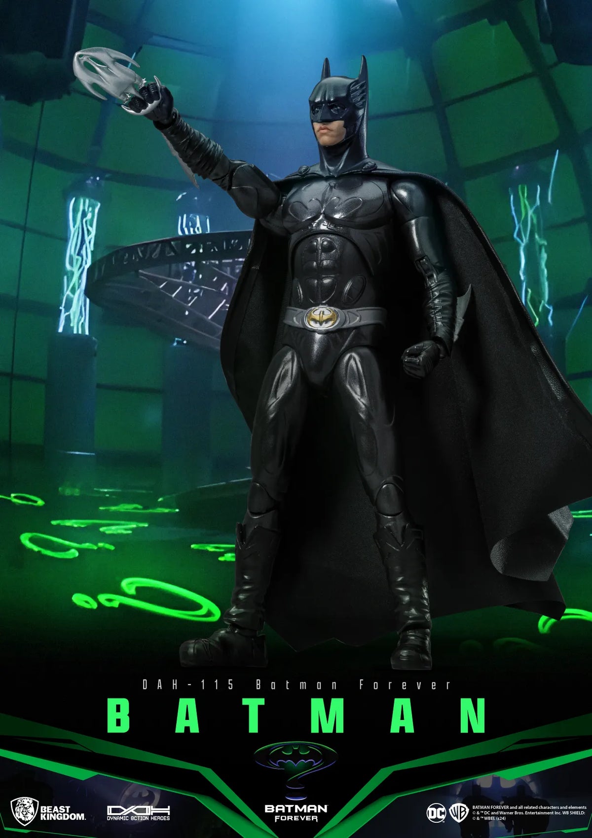 BEAST KINGDOM - DC COMICS BATMAN BATMAN FOREVER STANDARD VERSION ACTION FIGURE 21 cm
