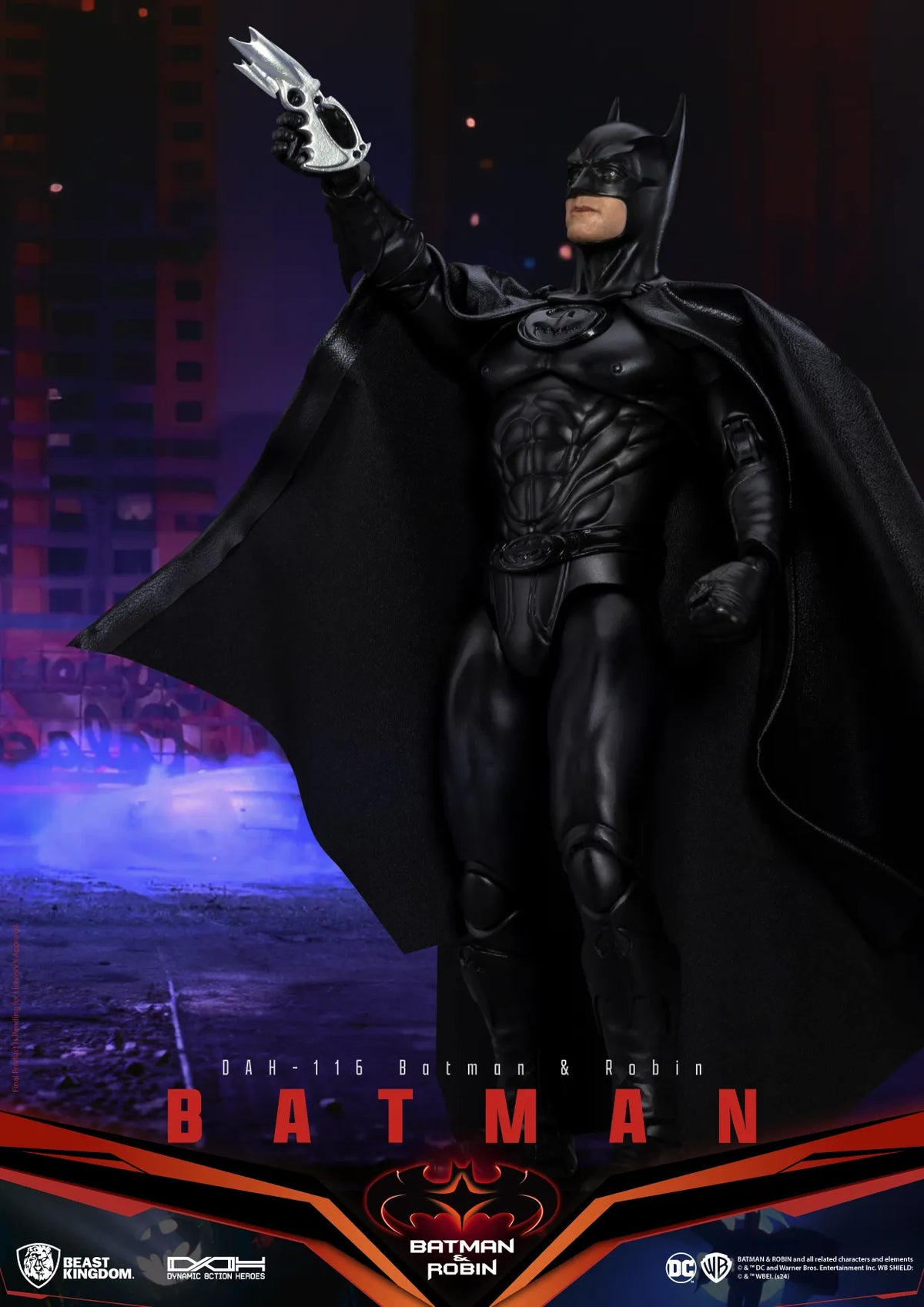 BEAST KINGDOM - DC COMICS BATMAN BATMAN & ROBIN STANDARD VERSION ACTION FIGURE 21 cm