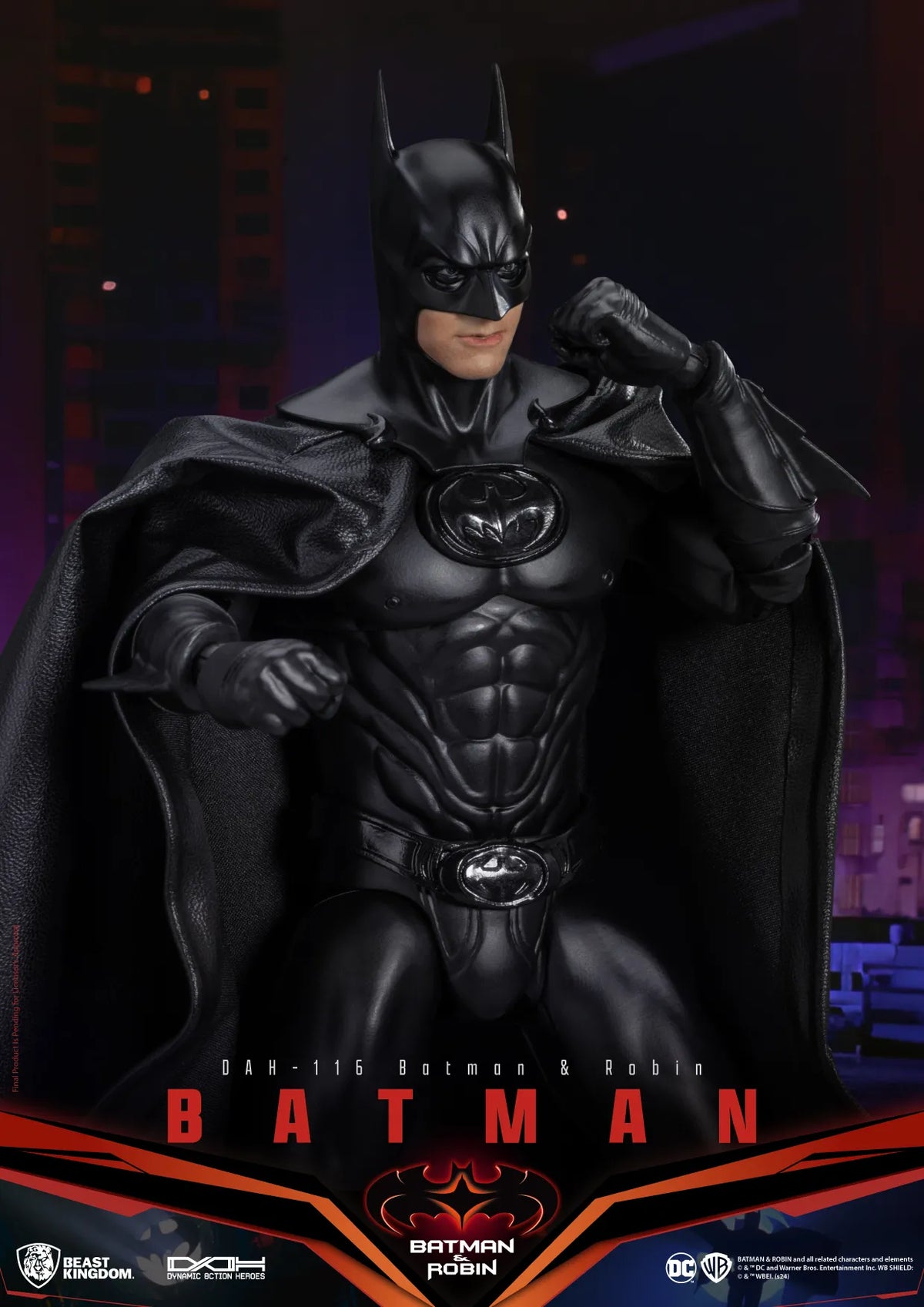 BEAST KINGDOM - DC COMICS BATMAN BATMAN & ROBIN STANDARD VERSION ACTION FIGURE 21 cm