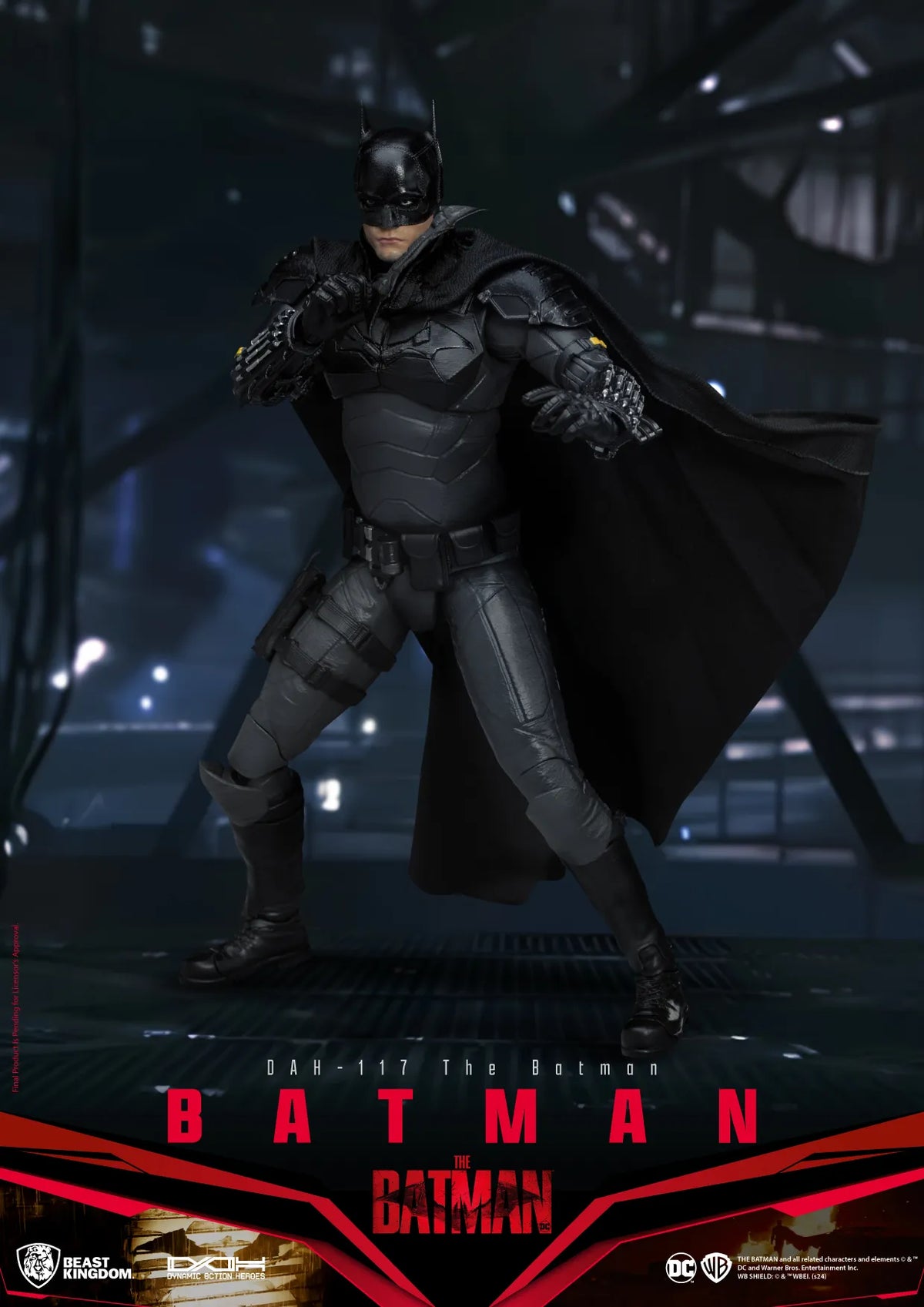 BEAST KINGDOM - DC COMICS BATMAN BATMAN STANDARD VERSION ACTION FIGURE 21 cm