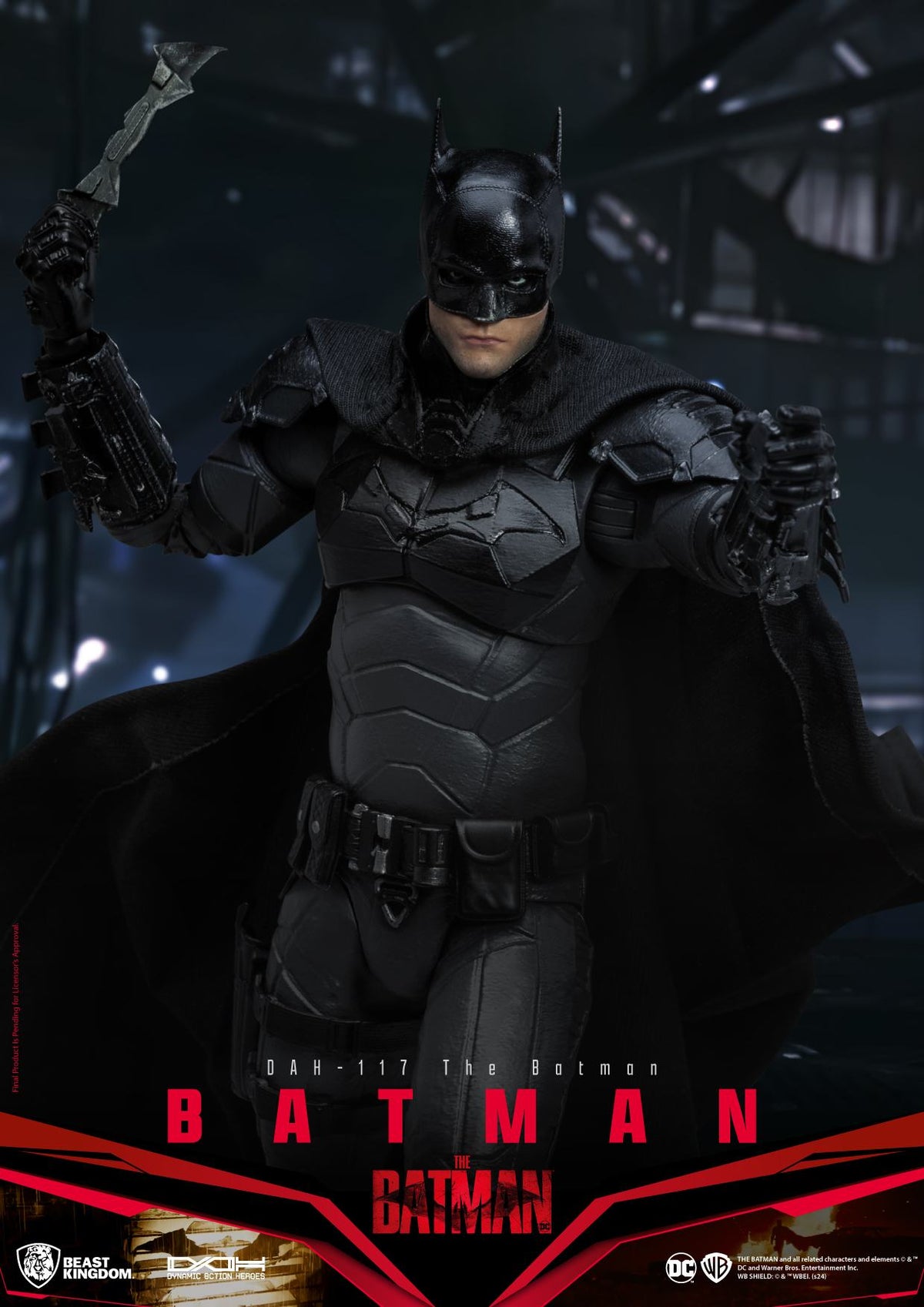BEAST KINGDOM - DC COMICS BATMAN BATMAN STANDARD VERSION ACTION FIGURE 21 cm
