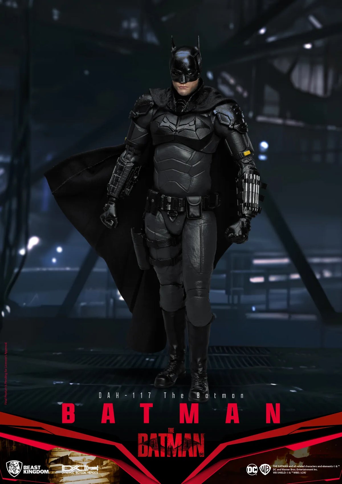 BEAST KINGDOM - DC COMICS BATMAN BATMAN STANDARD VERSION ACTION FIGURE 21 cm