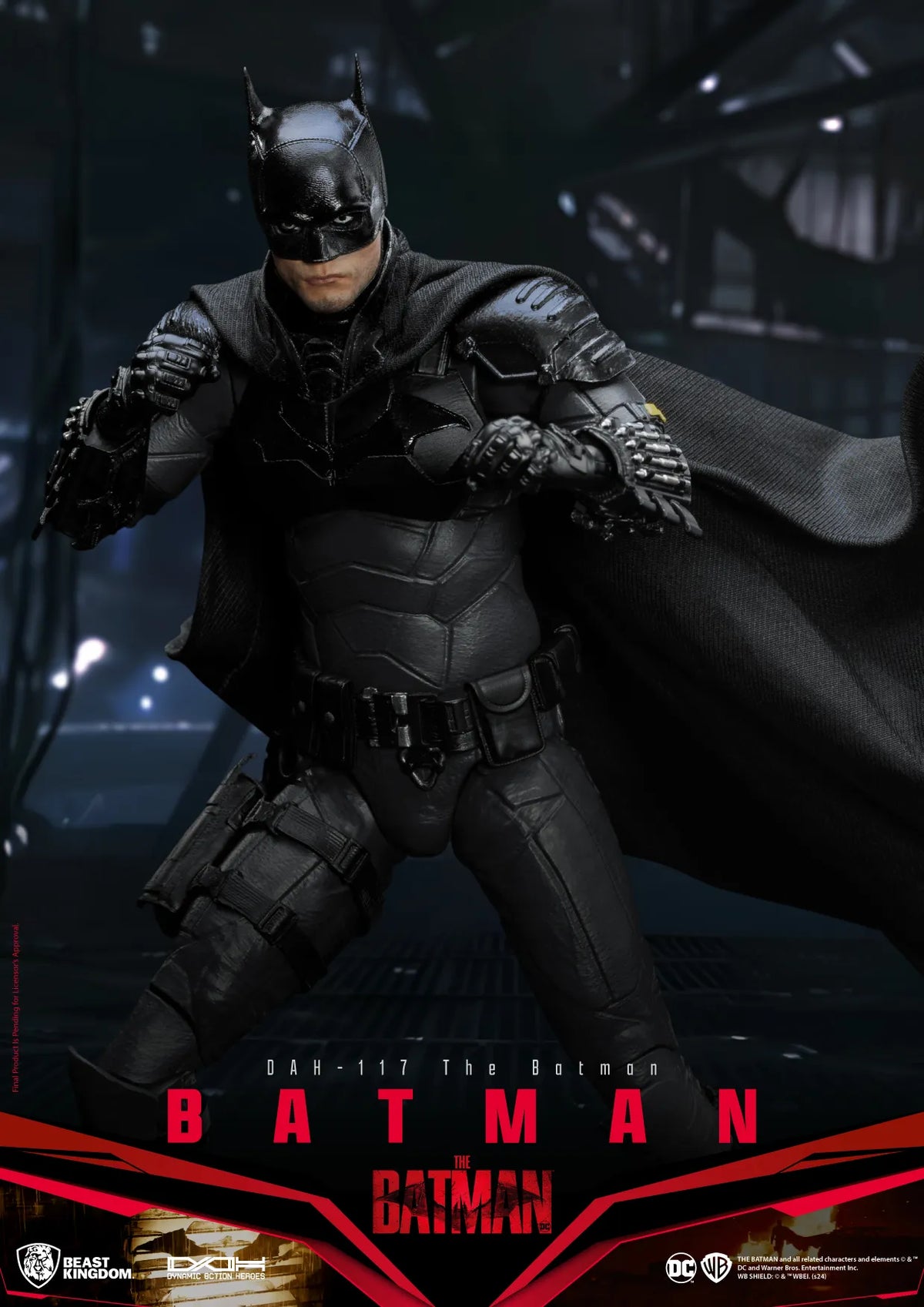 BEAST KINGDOM - DC COMICS BATMAN BATMAN STANDARD VERSION ACTION FIGURE 21 cm
