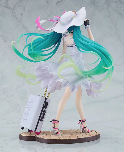 MAX FACTORY - HATSUNE MIKU HATSUNE MIKU RACING MIKU 2021 PRIVATE RERUN STATUA 25 cm