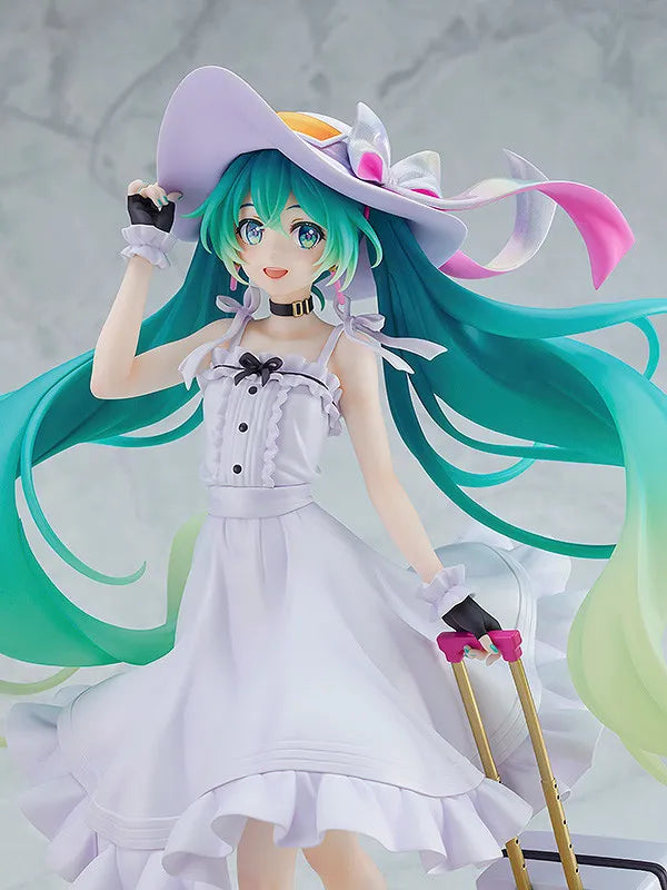 MAX FACTORY - HATSUNE MIKU HATSUNE MIKU RACING MIKU 2021 PRIVATE RERUN STATUA 25 cm