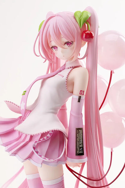 GOOD SMILE COMPANY - HATSUNE MIKU SAKURA MIKU GSC ILLUSTRATION CONTEST G.S. COLLECTION FIGURA 26 cm
