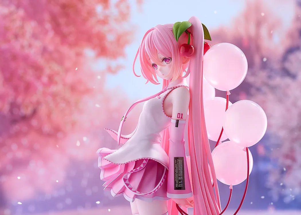 GOOD SMILE COMPANY - HATSUNE MIKU SAKURA MIKU GSC ILLUSTRATION CONTEST G.S. COLLECTION FIGURA 26 cm