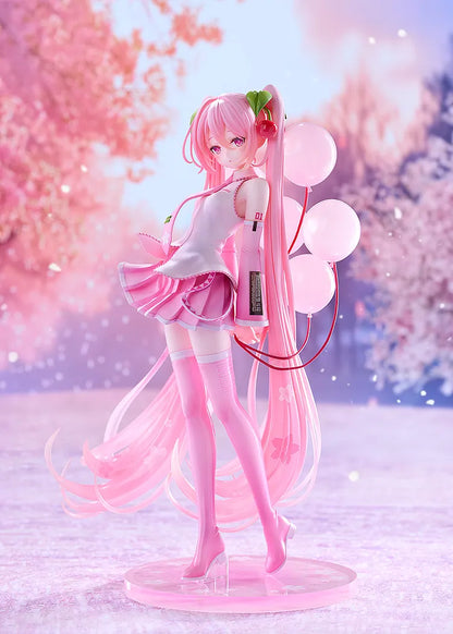 GOOD SMILE COMPANY - HATSUNE MIKU SAKURA MIKU GSC ILLUSTRATION CONTEST G.S. COLLECTION FIGURA 26 cm