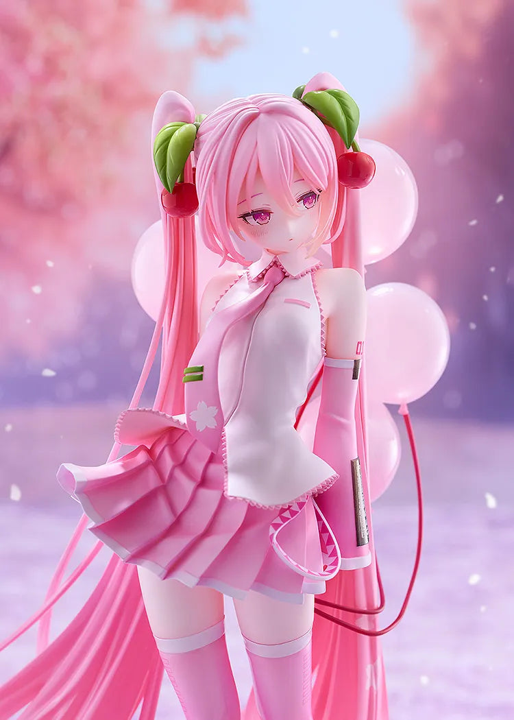 GOOD SMILE COMPANY - HATSUNE MIKU SAKURA MIKU GSC ILLUSTRATION CONTEST G.S. COLLECTION FIGURA 26 cm