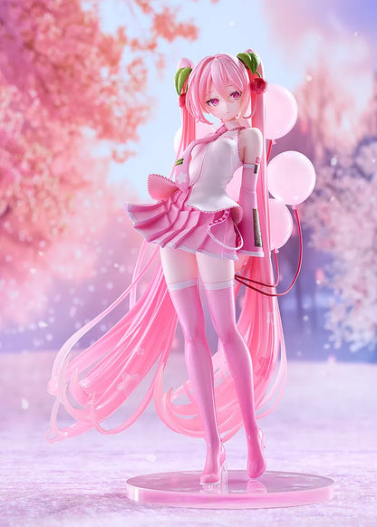 GOOD SMILE COMPANY - HATSUNE MIKU SAKURA MIKU GSC ILLUSTRATION CONTEST G.S. COLLECTION FIGURA 26 cm