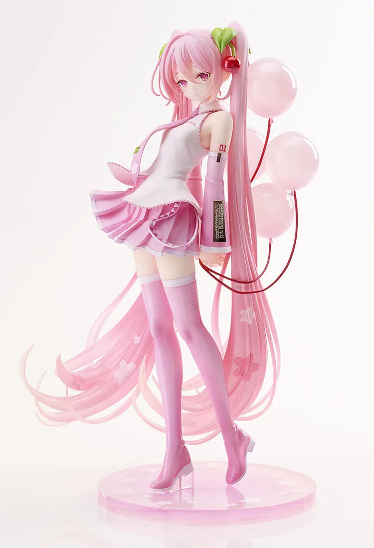 GOOD SMILE COMPANY - HATSUNE MIKU SAKURA MIKU GSC ILLUSTRATION CONTEST G.S. COLLECTION FIGURA 26 cm