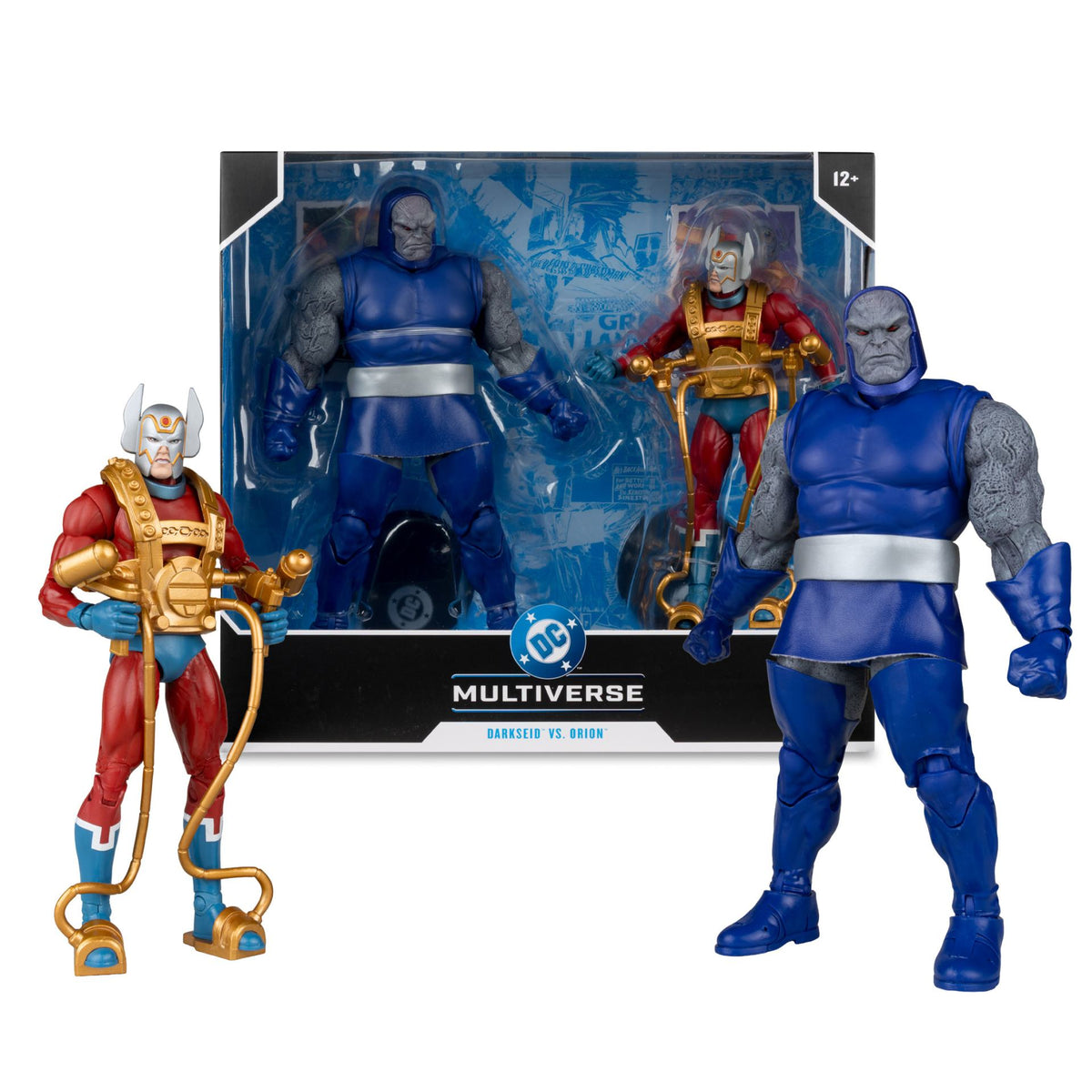 MCFARLANE TOYS 25 DARKSEID - DC MULTIVERSE 7IN ORION MEGAFIG 2PK ACTION FIGURE 18 cm