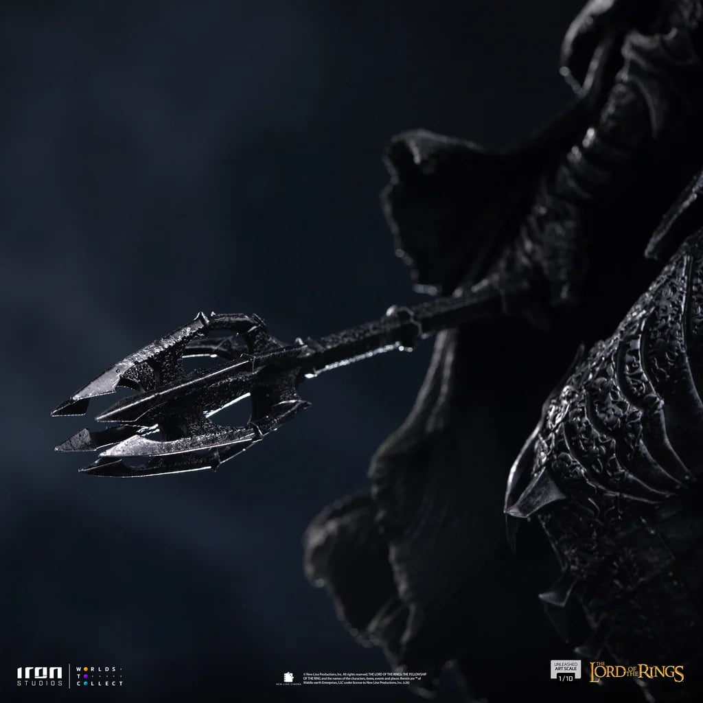 IRON STUDIOS - IL SIGNORE DEGLI ANELLI LORD RINGS SAURON UNLEASHED 1/10 STATUA 36 cm