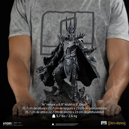 IRON STUDIOS - IL SIGNORE DEGLI ANELLI LORD RINGS SAURON UNLEASHED 1/10 STATUA 36 cm
