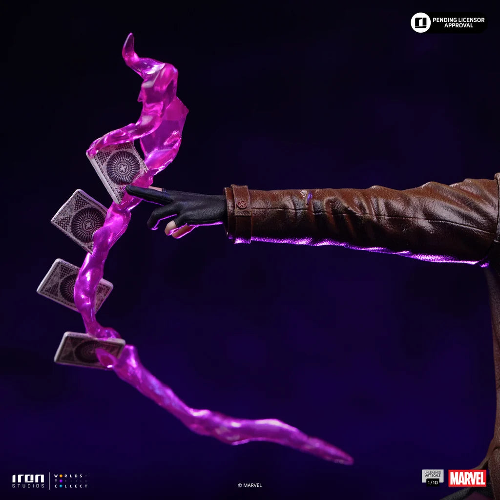 IRON STUDIOS GAMBIT - MARVEL X-MEN UNLEASHED 1/10 STATUA 28 cm