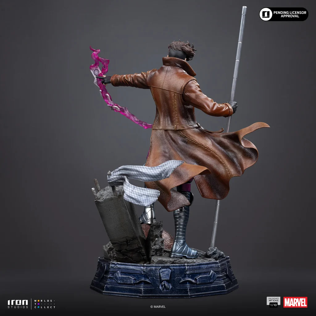 IRON STUDIOS GAMBIT - MARVEL X-MEN UNLEASHED 1/10 STATUA 28 cm