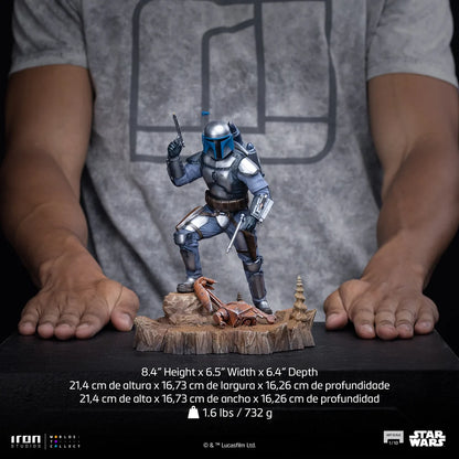 IRON STUDIOS - STAR WARS JANGO FETT 1/10 STATUA 21 cm