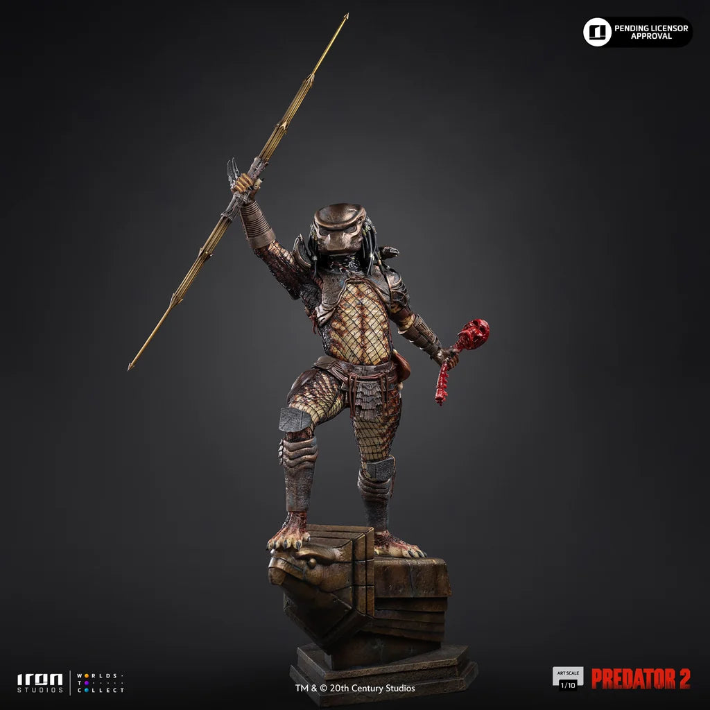 IRON STUDIOS - CITY HUNTER PREDATOR 2 PREDATOR CITY HUNTER 1/10 STATUA 42 cm