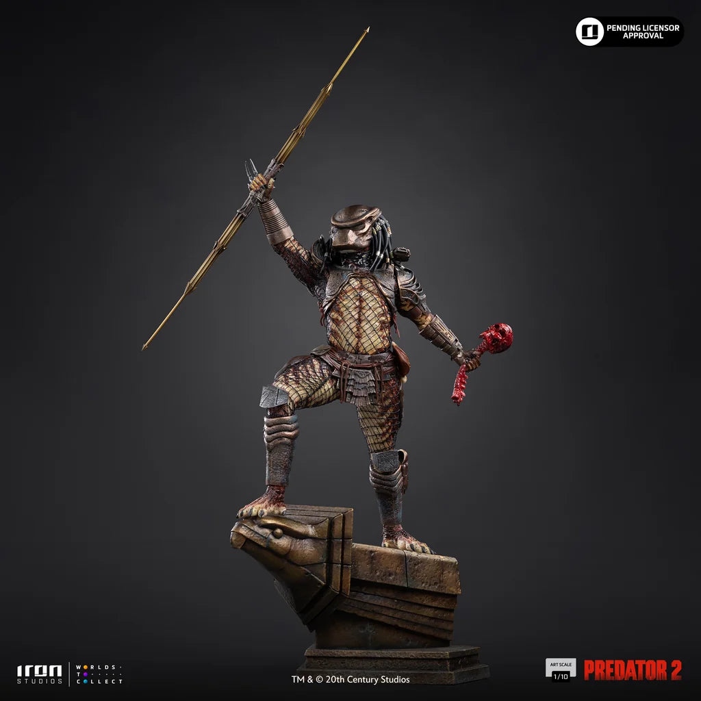 IRON STUDIOS - CITY HUNTER PREDATOR 2 PREDATOR CITY HUNTER 1/10 STATUA 42 cm