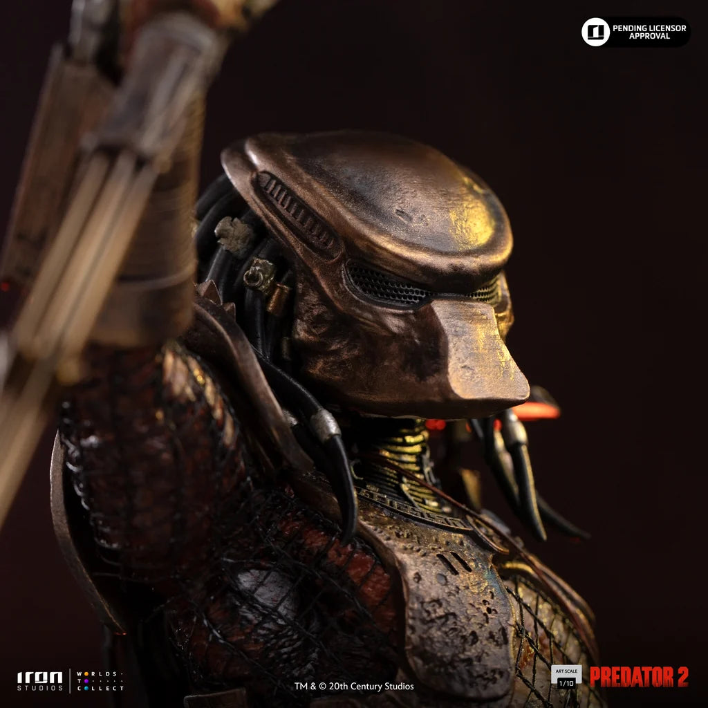 IRON STUDIOS - CITY HUNTER PREDATOR 2 PREDATOR CITY HUNTER 1/10 STATUA 42 cm