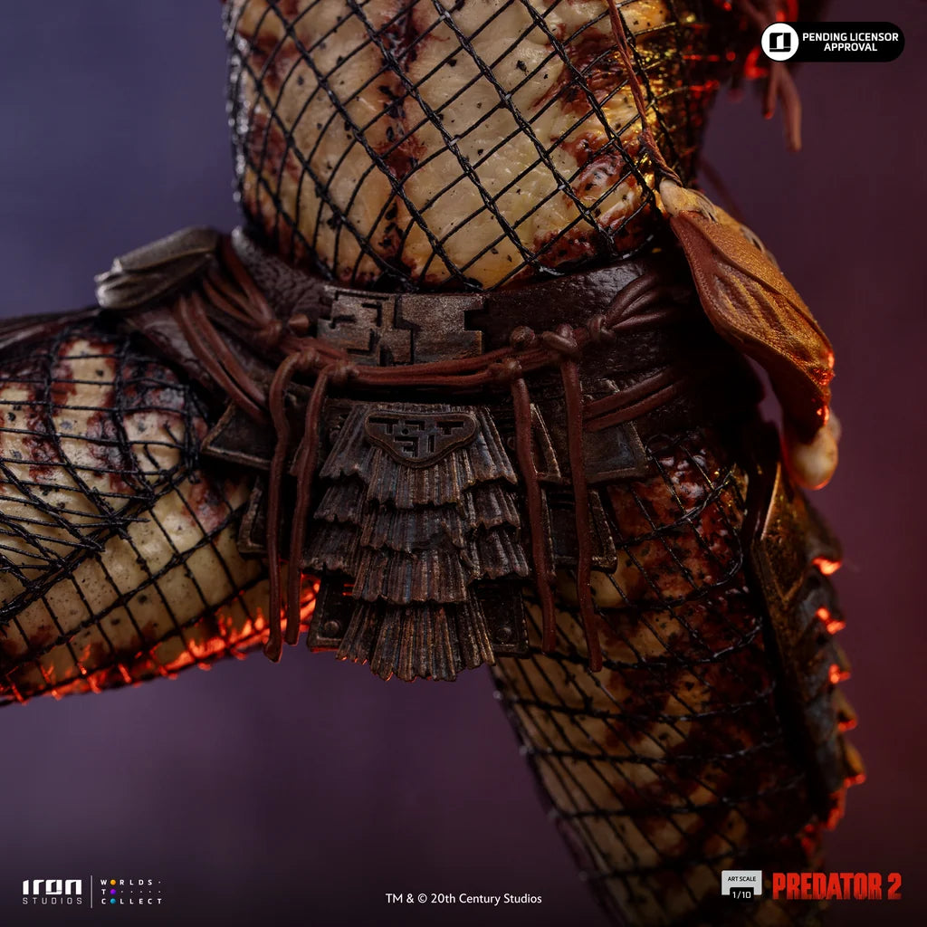 IRON STUDIOS - CITY HUNTER PREDATOR 2 PREDATOR CITY HUNTER 1/10 STATUA 42 cm
