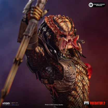 IRON STUDIOS - CITY HUNTER PREDATOR 2 PREDATOR CITY HUNTER 1/10 STATUA 42 cm