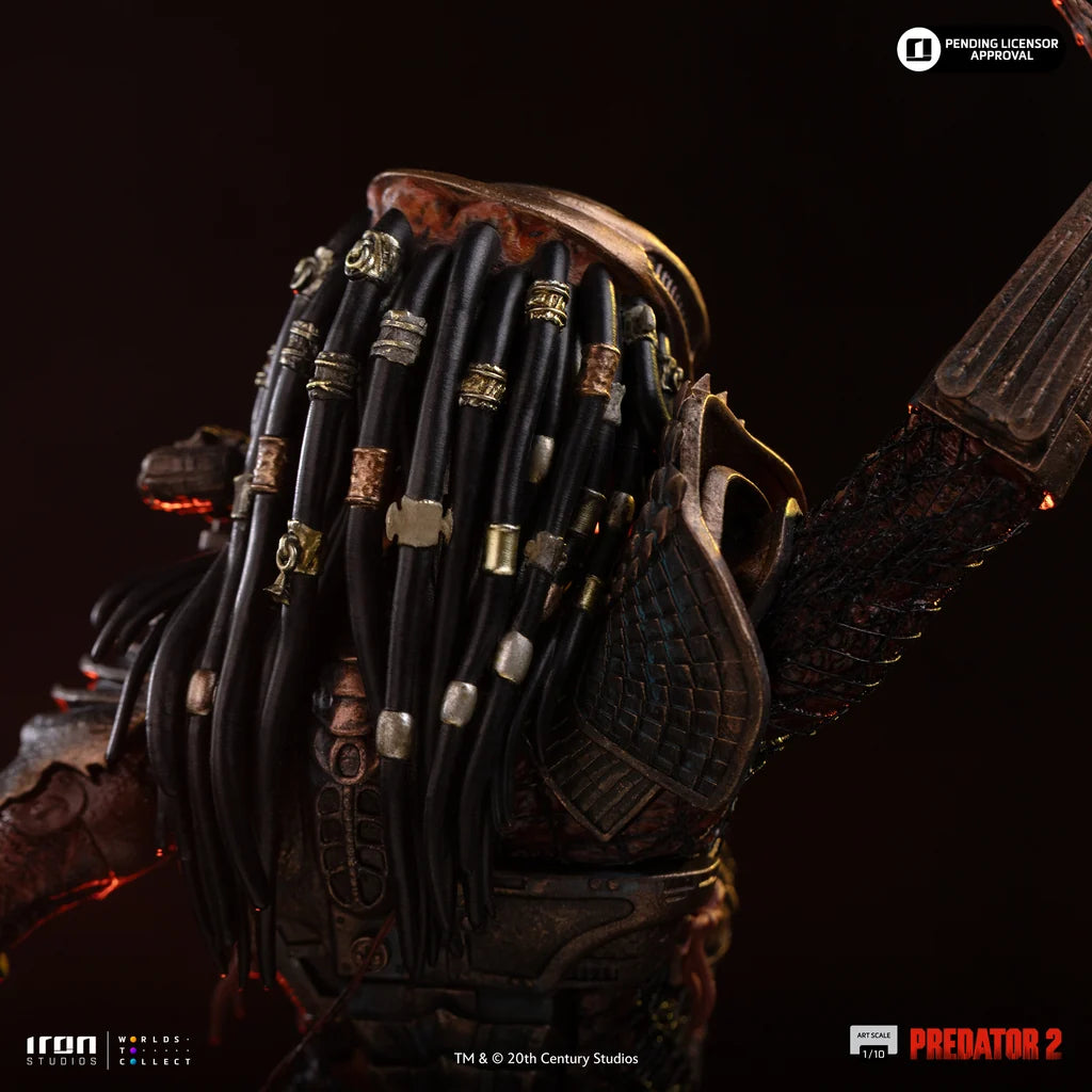 IRON STUDIOS - CITY HUNTER PREDATOR 2 PREDATOR CITY HUNTER 1/10 STATUA 42 cm