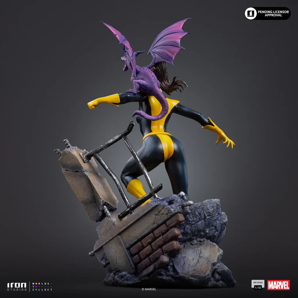 IRON STUDIOS X-MEN COMICS KITTY PRYDE & LOCKHEED 1/10 STATUA 24 cm
