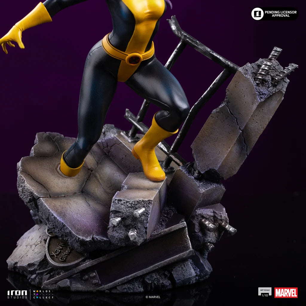 IRON STUDIOS X-MEN COMICS KITTY PRYDE & LOCKHEED 1/10 STATUA 24 cm