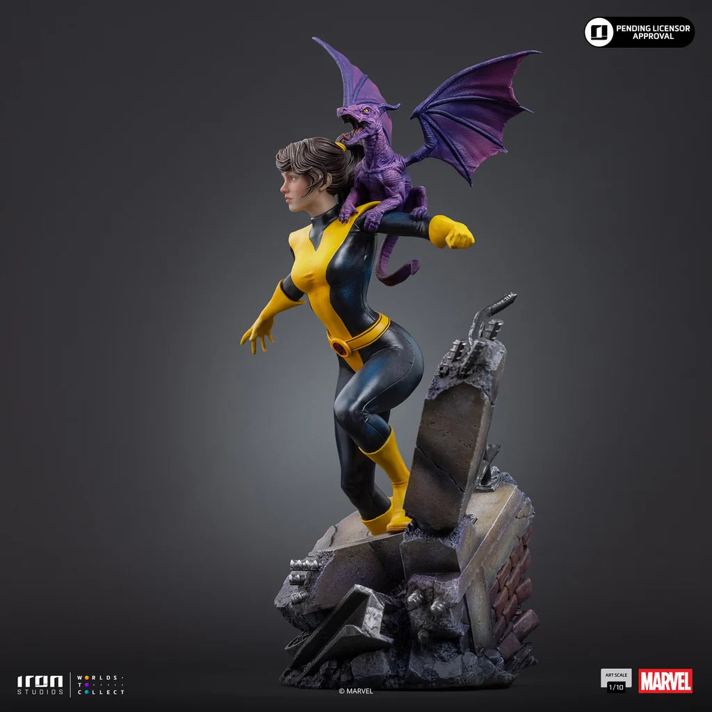IRON STUDIOS X-MEN COMICS KITTY PRYDE & LOCKHEED 1/10 STATUA 24 cm