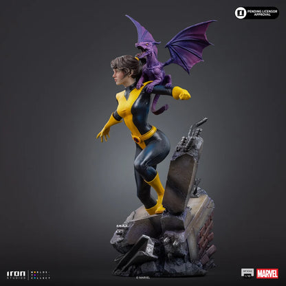 IRON STUDIOS X-MEN COMICS KITTY PRYDE & LOCKHEED 1/10 STATUA 24 cm