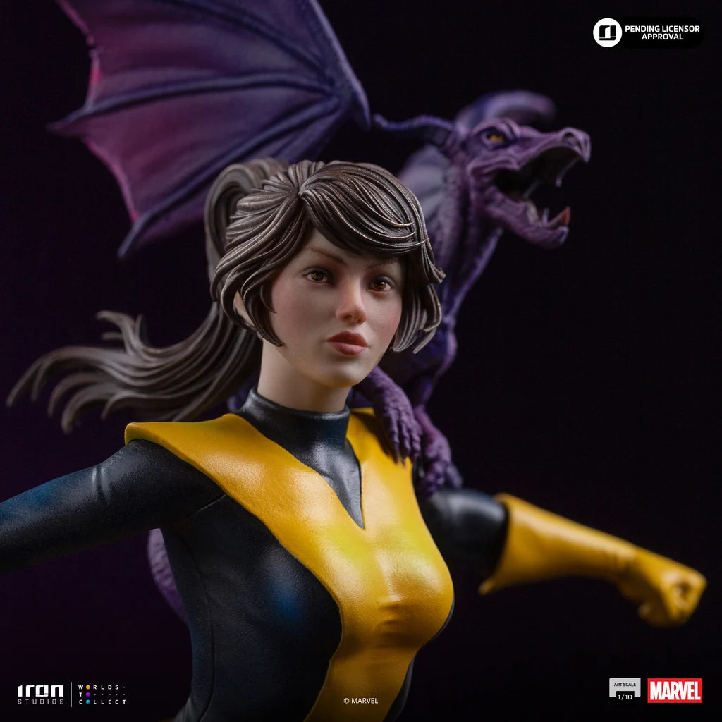 IRON STUDIOS X-MEN COMICS KITTY PRYDE & LOCKHEED 1/10 STATUA 24 cm