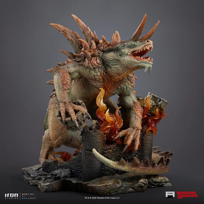 IRON STUDIOS DUNGEONS & DRAGONS ICONS TARRASQUE STATUA 24 cm