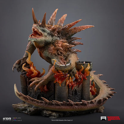 IRON STUDIOS DUNGEONS & DRAGONS ICONS TARRASQUE STATUA 24 cm