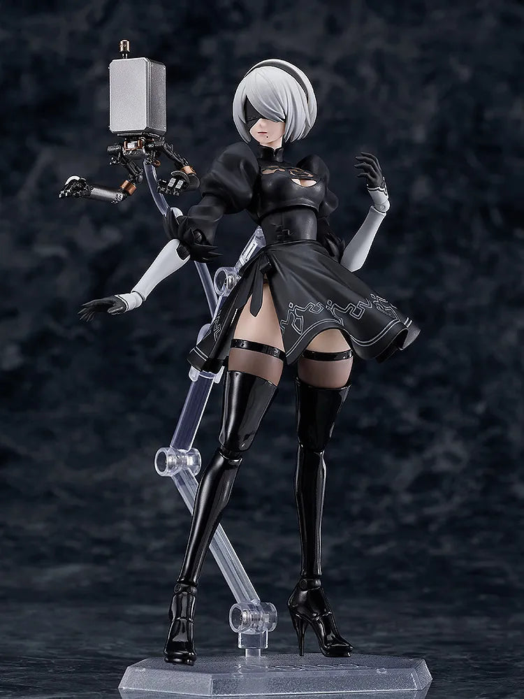 MAX FACTORY - NIER NIER AUTOMATA 2B YORHA NO2 TYPE B FIGMA RERUN ACTION FIGURE 16 cm