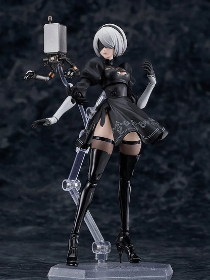 MAX FACTORY - NIER NIER AUTOMATA 2B YORHA NO2 TYPE B FIGMA RERUN ACTION FIGURE 16 cm