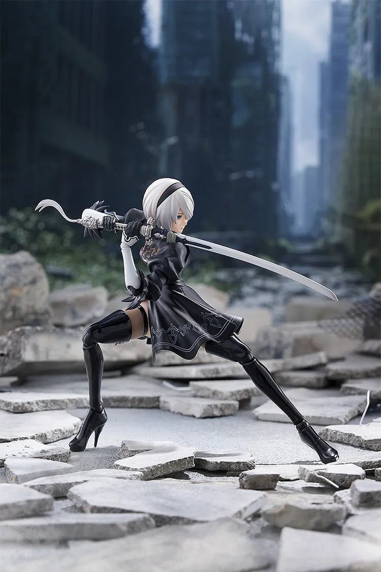 MAX FACTORY - NIER NIER AUTOMATA 2B YORHA NO2 TYPE B FIGMA RERUN ACTION FIGURE 16 cm