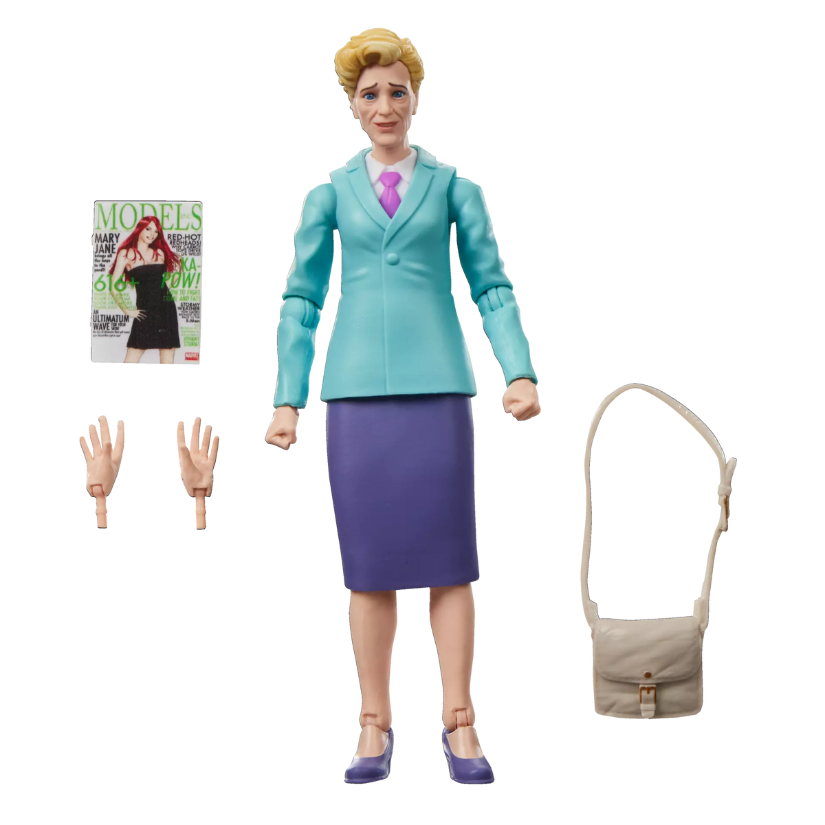 HASBRO SPIDER-MAN - MARVEL LEGENDS VINTAGE AUNT MAY ACTION FIGURE