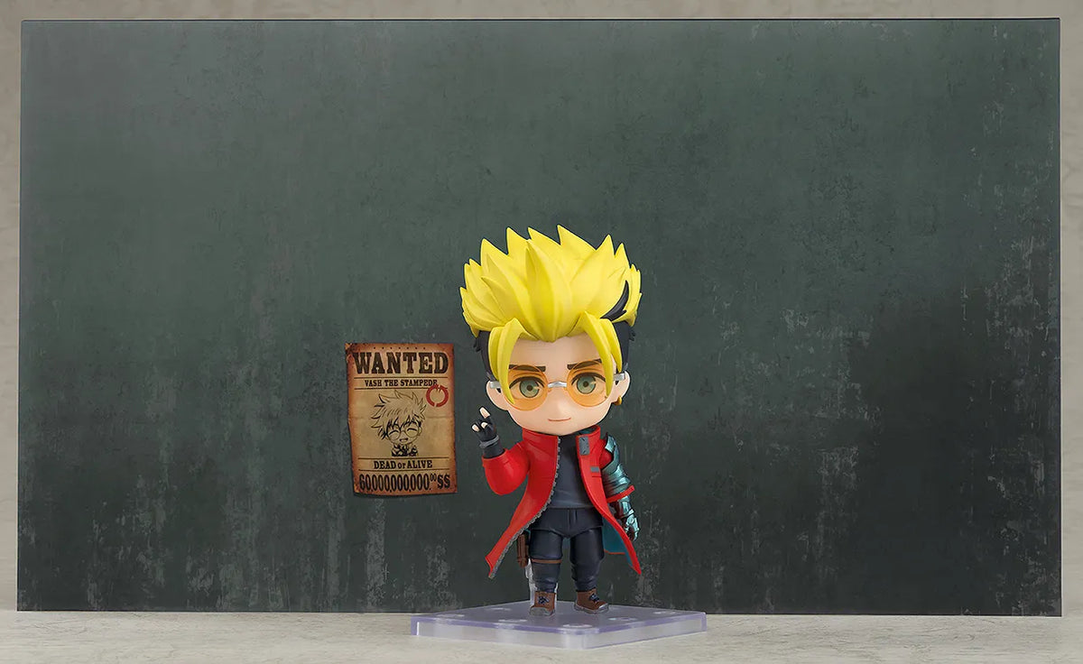 GOOD SMILE COMPANY - TRIGUN RG TRIGUN VASH STAMPEDE STAAZE NENDOROID MINI FIGURA 10 cm