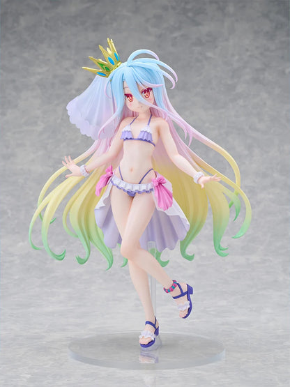 FURYU - NO GAME NO LIFE NO GAME NO LIFE SHIRO SWIMWEAR DRESS TENITOL TALL FIGURA 29 cm